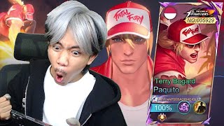 REVIEW SKIN KOF PAQUITO TERRY BOGARD - Mobile legends
