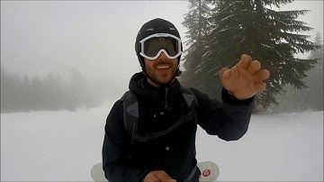 How to Toe Slide - Beginner Snowboarding