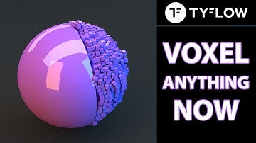 Voxelize tutorial | tyflow - EASY