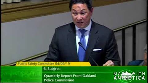 Edwin Prather at Oakland Public Safety Committee M...