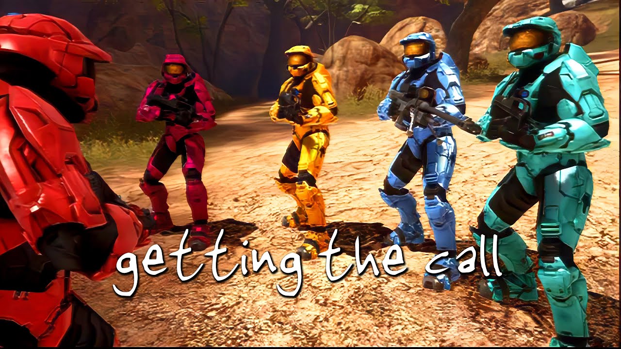 Red vs. Blue: Getting The Call (4k60fps Upscaled) - YouTube
