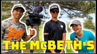 DYNAMIC DISCS OPEN PRACTICE ROUND! (W/ Paul McBeth and Hannah McBeth)