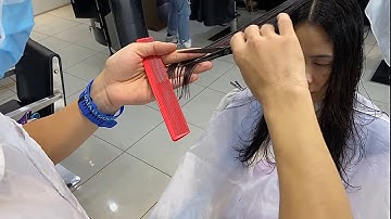 Dang Hieu . Cut Long Layer Classic (Hướng dẫn cắt tóc dài, Uốn Xoăn layer nữ Trung Niên)