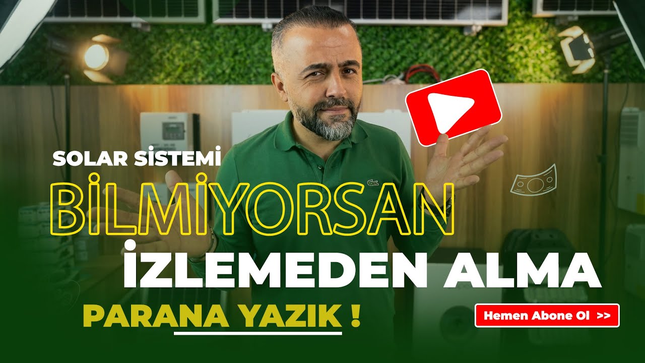 Solar Sistem Kurmadan Önce BUNLARI Bilmeden Sakın Başlama!