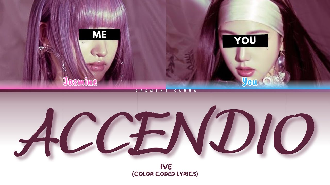 IVE 'Accendio' [SING WITH ME | KARAOKE]