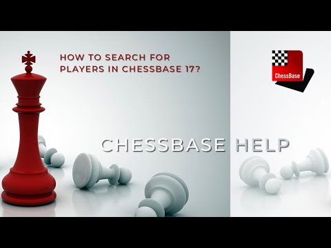 Chessbase 17 Don't find games : r/chess