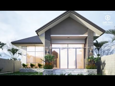 CÓ GÌ BÊN TRONG | Nhà Cấp 4 Chữ L Đẹp Hiện Đại
