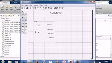 cara membuat faktor Konversi satuan dengan aplikasi matlab 2013