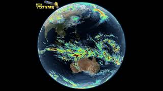 GK2A Image With IR Colour 24hr, 13/03/2024