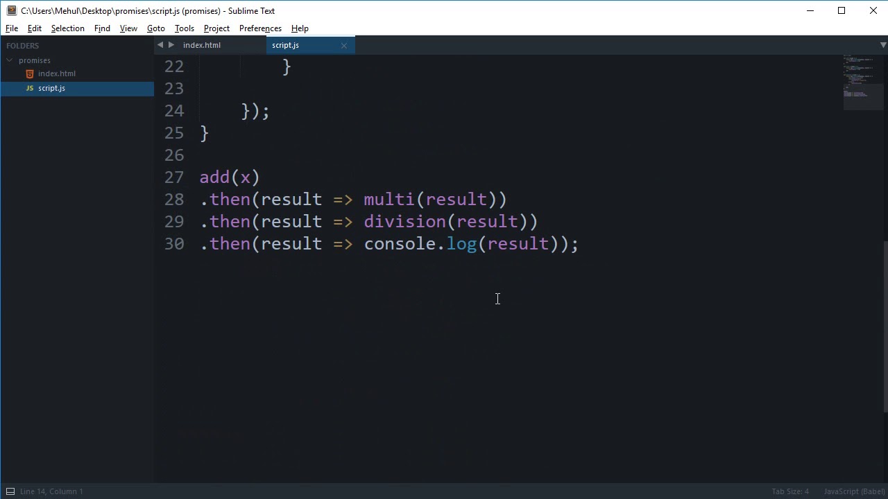 ES6 Tutorial 6 - Promises reject and catch - YouTube