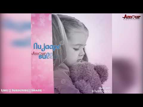 Dil Vaar Vaar Roya Song || 😔Sad Whatsapp Status Video || Amour Creations