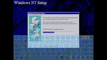 JPCSIM NT - Install Windows NT 4.0 without a mouse part 3/3
