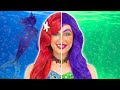 ARIEL’S CRAZY TWIN. Her Surprise Twin Leira helps MALEFICENT and URSULA? Totally TV Parody.