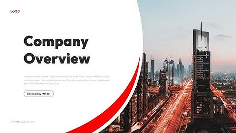 Company Overview Presentation Template for PowerPoint and Google Slides  Free Download