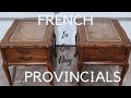 FRENCH PROVINCIAL SET//ONE DAY makeover//How to make a profit flipping furniture for FB marketplace