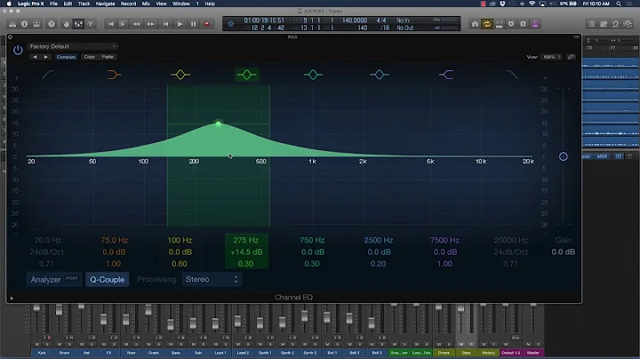 Logic Pro X Tutorial - Intro to Frequencies & EQ