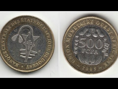 2005 500 FCFA Coin VALUE
