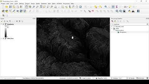 QGIS Tutorial - Roughness Calculation