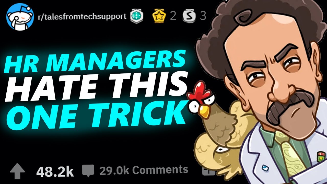 HR MANAGERS HATE THIS ONE TRICK Tales From Tech Support YouTube