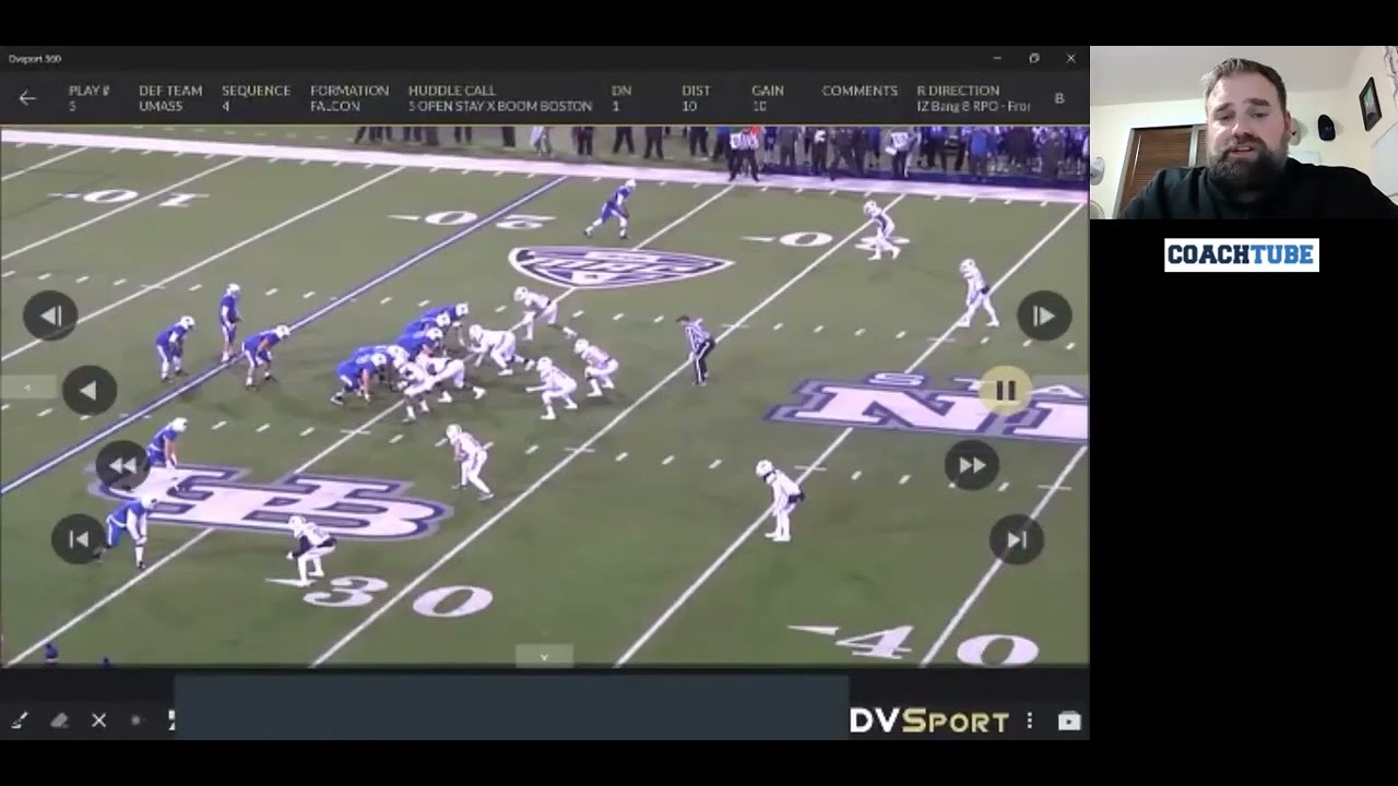 Kansas OC Andy Kotelnicki -  Bang 8 (Glance) RPO variations