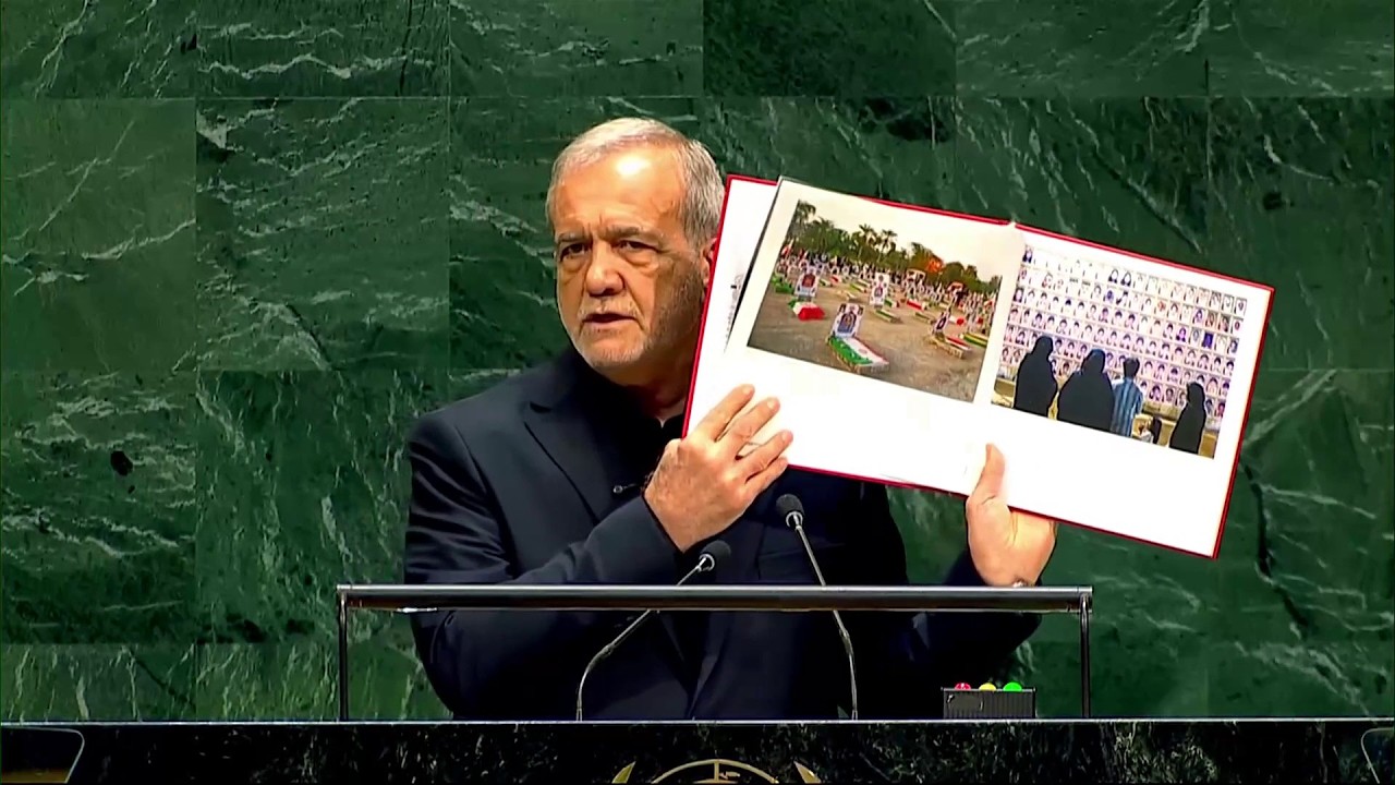 Full Iran speech at UN General Assembly tells Trump, US that 'we will never bow our head' 