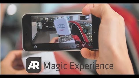 AR Magic Experience - Magic Cube Audi