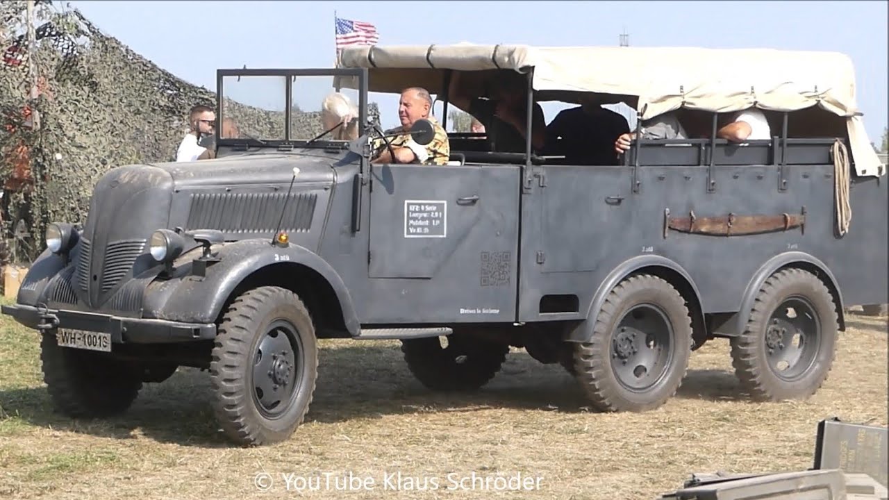 Phänomen Granit 1500 der Wehrmacht- Militärfahrzeugtreffen Halsbrücke 2024