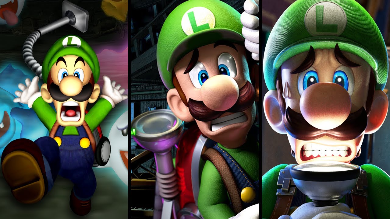 Evolution of Luigi's Mansion ( 2001-2025)