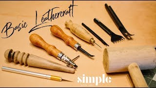 Basic Leather Craft Tools  Tool Time Tuesday