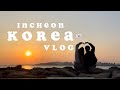 VLOG 🎡🥡⛵street food, boat rides + sunset views - INCHEON, KOREA