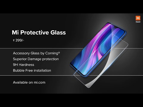 Mi Protective Glass For #RedmiNote8Pro