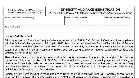 SF-181 Form Status/Ethnicity Correction Fax and Mail attachments Public Notice!!
