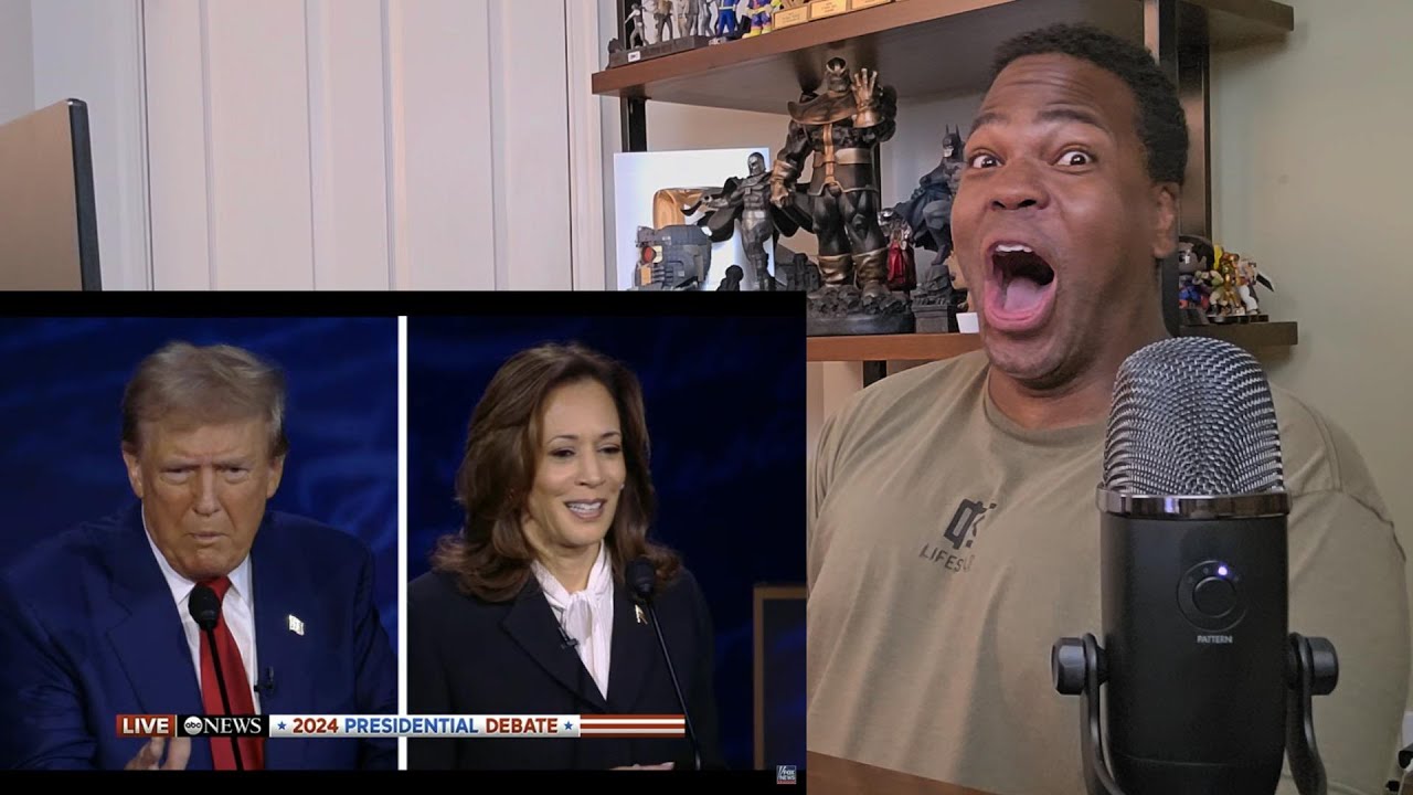 Donald Trump Vs. Kamala Harris Presidential Debate - Reaction! - YouTube