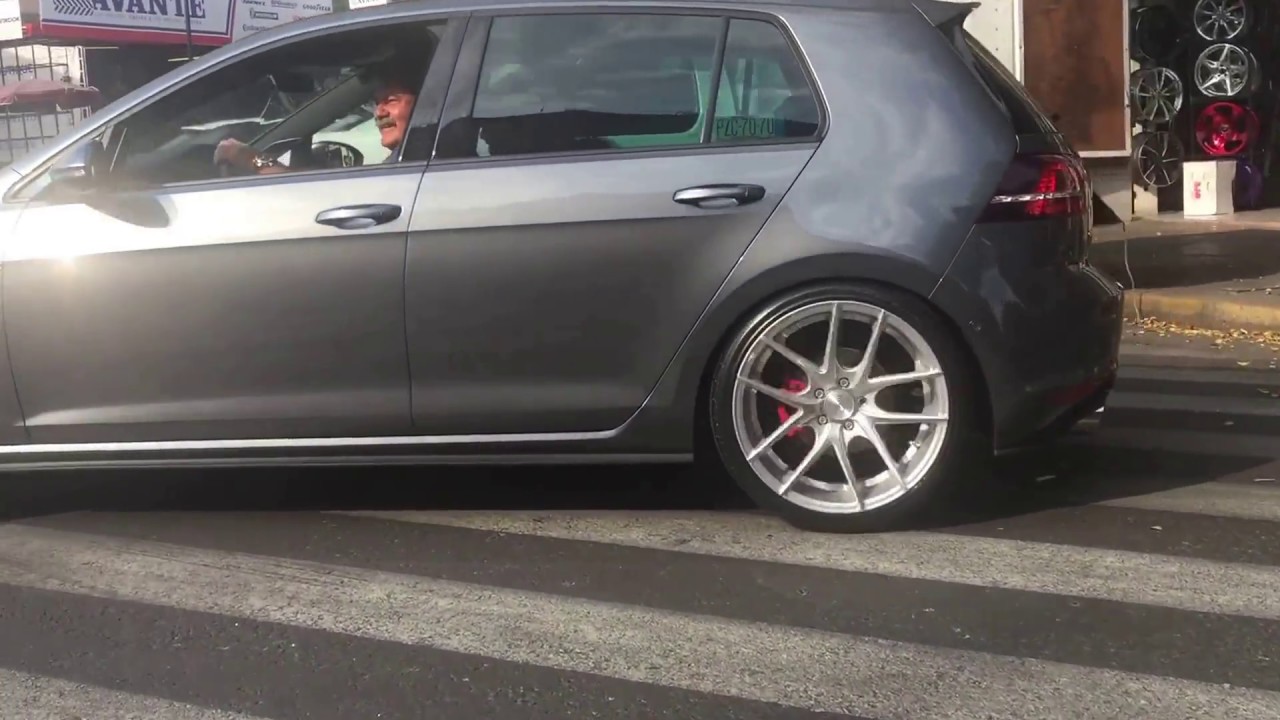 Golf GTI rines 19" NICHE progresivos - YouTube