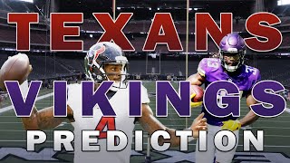 Texans vs Vikings Week 4 PREDICTION