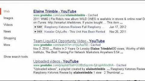 Want To Know Elaine Trimble?  Google Me!