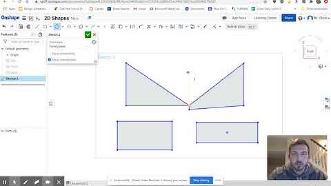 Basic 2D Tools in OnShape