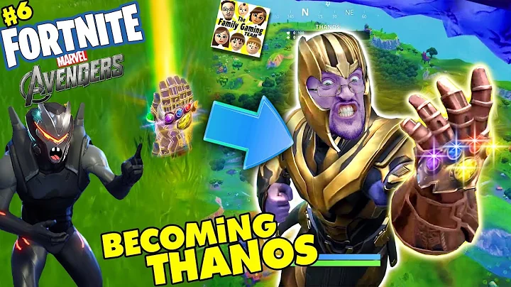 FORTNITE AVENGERS! Get Thanos Infinity Gauntlet Ev...