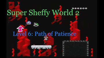 Super Sheffy World 2 - An Extremely Difficult SMW Kaizo Hack (Stage 6: Path of Patience)