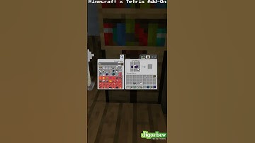 Mino and T-Tetrimino crafting! - MINECRAFT X TETRIS ADD-ON