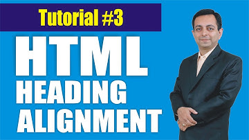 272# Heading Alignment in HTML (Hindi) || HTML Tutorial 3
