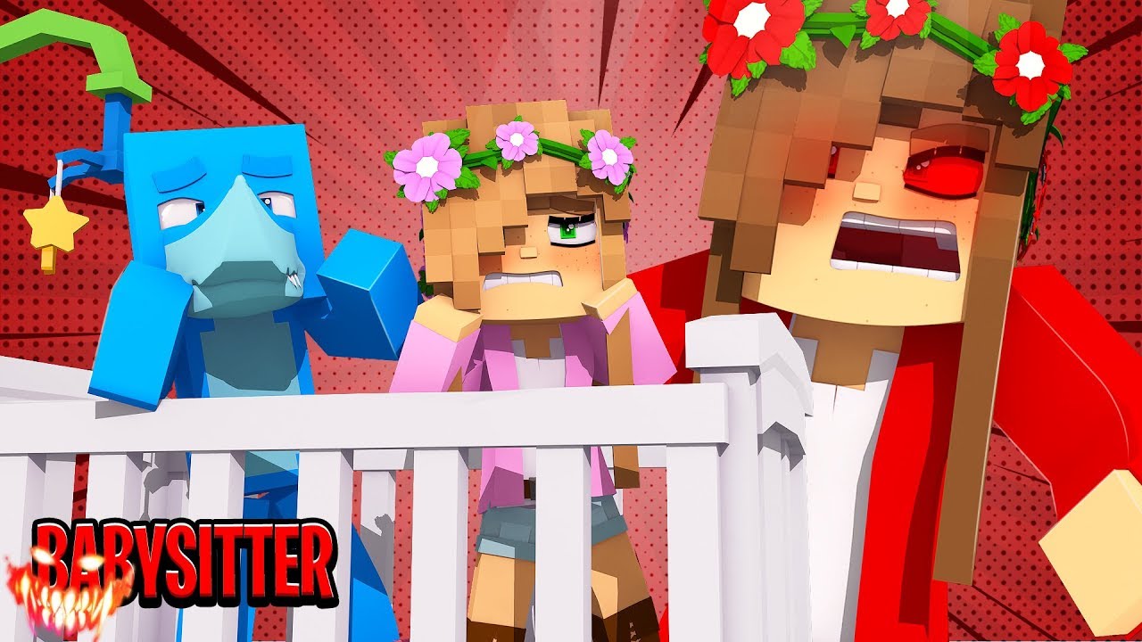 MY BABYSITTER IS... EVIL LITTLE KELLY !!| Minecraft Little Kelly | Custom Roleplay Adventure