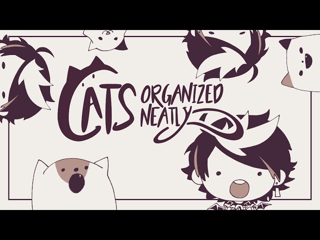 Cats Organized Neatly and probably some others【NIJISANJI EN | Shu Yamino】のサムネイル