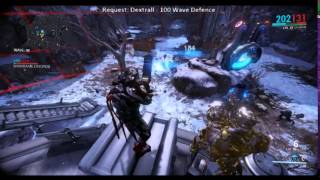 WarFrame - 150 Wave Defence - Romula Full Gameplay - Part 1/2