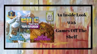 Tiny Epic Tactics (Maps Expansion): The Winter Highlands & The Savage Wastelands - An Inside Look