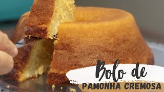 RECEITA DE BOLO DE PAMONHA. SUPER FÁCIL E MUITO DELICIOSO!