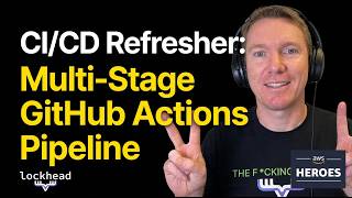 CI/CD Refresher: Multi-Stage GitHub Actions Pipeline #cicd #cicdpipeline