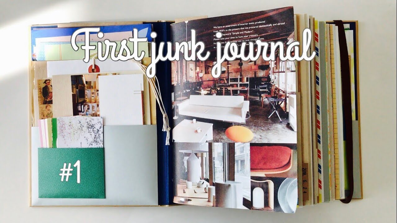 初めてのジャンクジャーナル/First junk journal