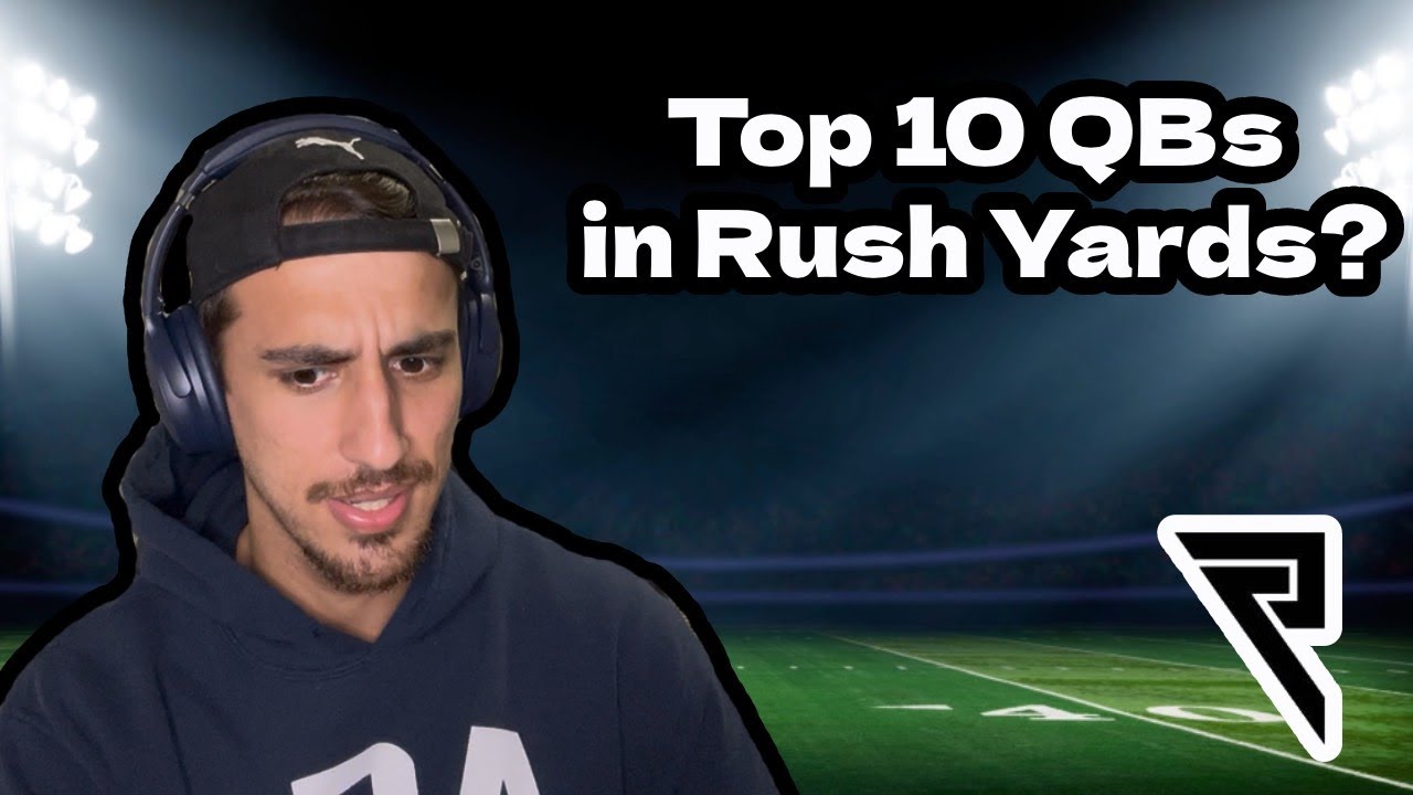 NFL Trivia! Guessing Top 10 QBs in Rushing Yards in 2024! - YouTube
