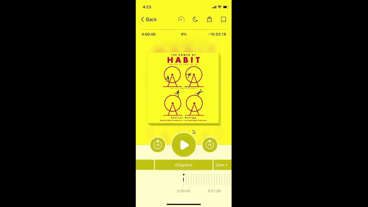Adding bookmarks to a book using the Libby app